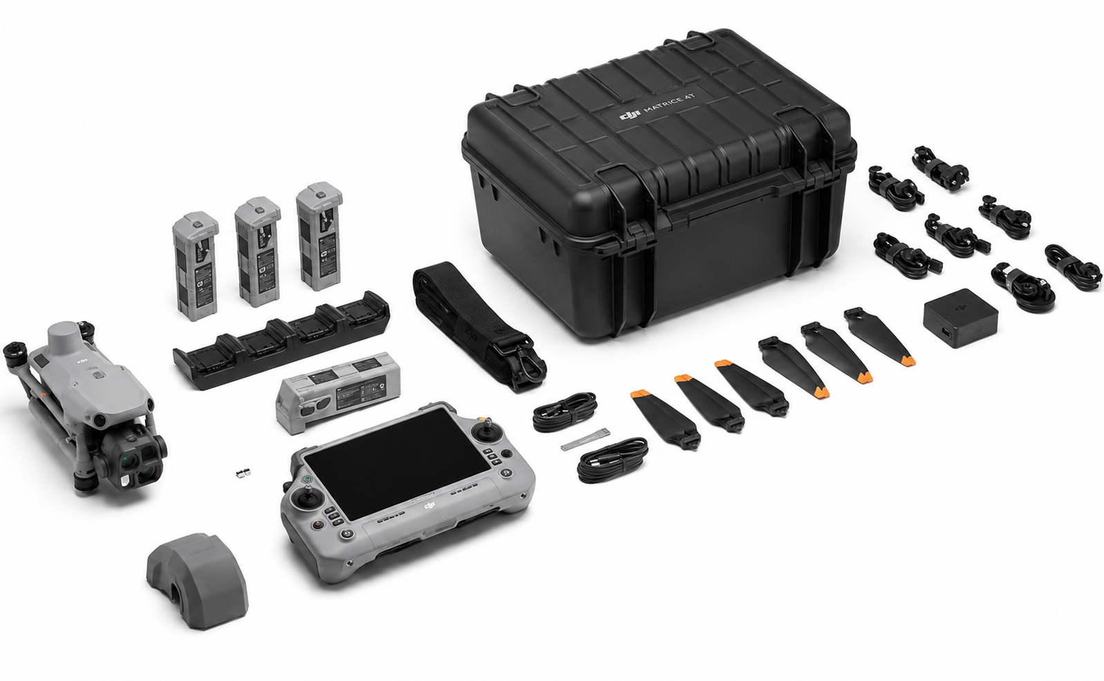 Collection of Drone tools and components